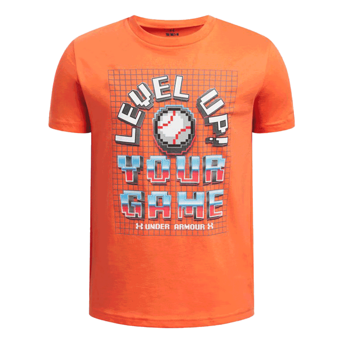UA Youth Boys Baseball Level Up Short Sleeve