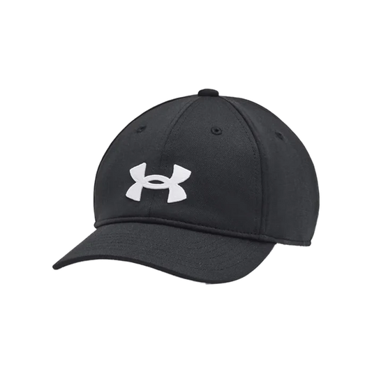 UA Youth Boy's Blitzing Low Adjustable Cap Black Color.