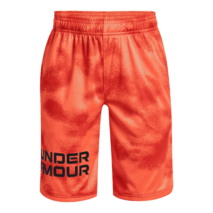 UA Youth Boys Stunt 3.0 Branded Shorts