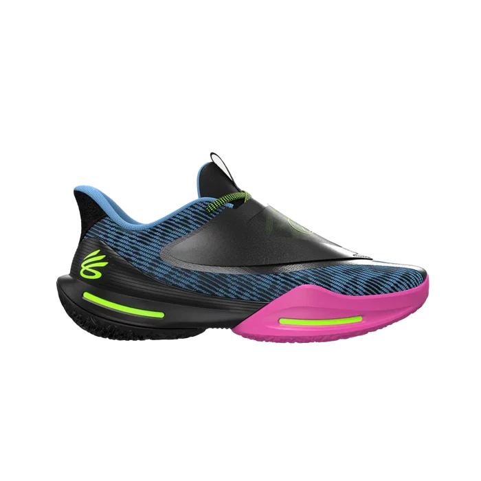 UA Youth D. Fox 3 Grade School Basketball Shoes Blue Color