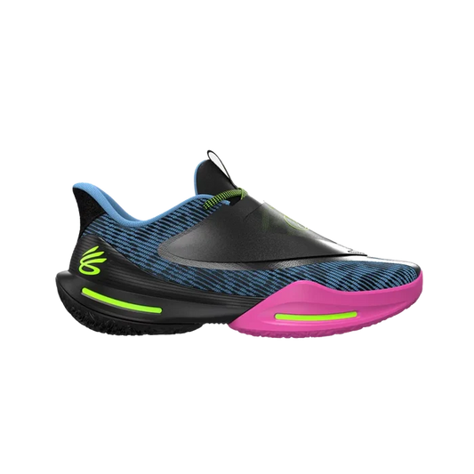 UA Youth D. Fox 3 Grade School Basketball Shoes Blue Color