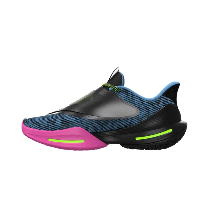 UA Youth D. Fox 3 Grade School Basketball Shoes Blue Color