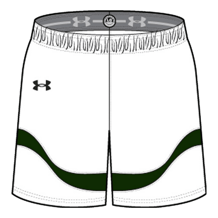 S / White / Forest Green / Black