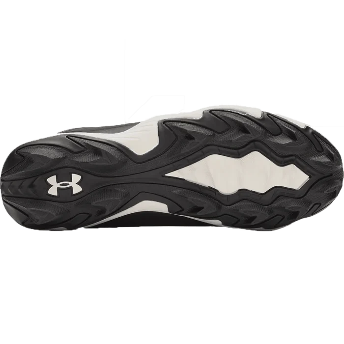 UA Youth Girls Glyde Sola RM Jr. Softball Cleats Black color