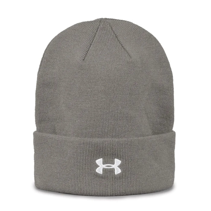 UAB431 Rollup Knit Beanie Grey Color.