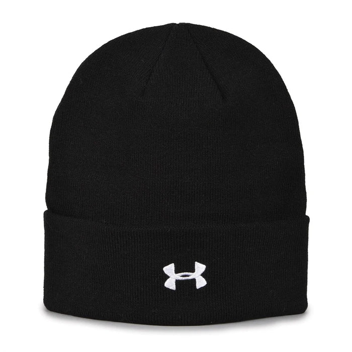 UAB431 Rollup Knit Beanie Black Color.