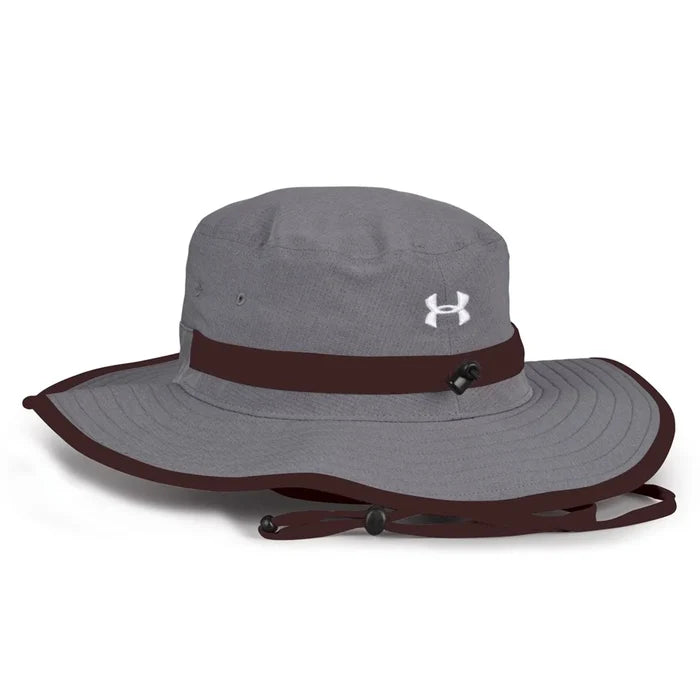 UAB450 Airvent Boonie Grey/Maroon Color..