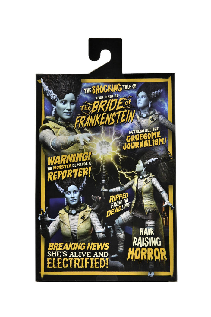 Universal Monsters x Teenage Mutant Ninja Turtles Ultimate 7" Scale Action Figure - April as the Bride