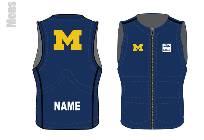 University of Michigan Mens Team Vest