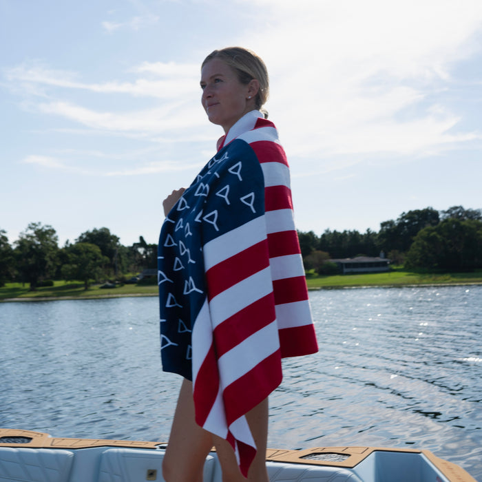 USA Flag Towel