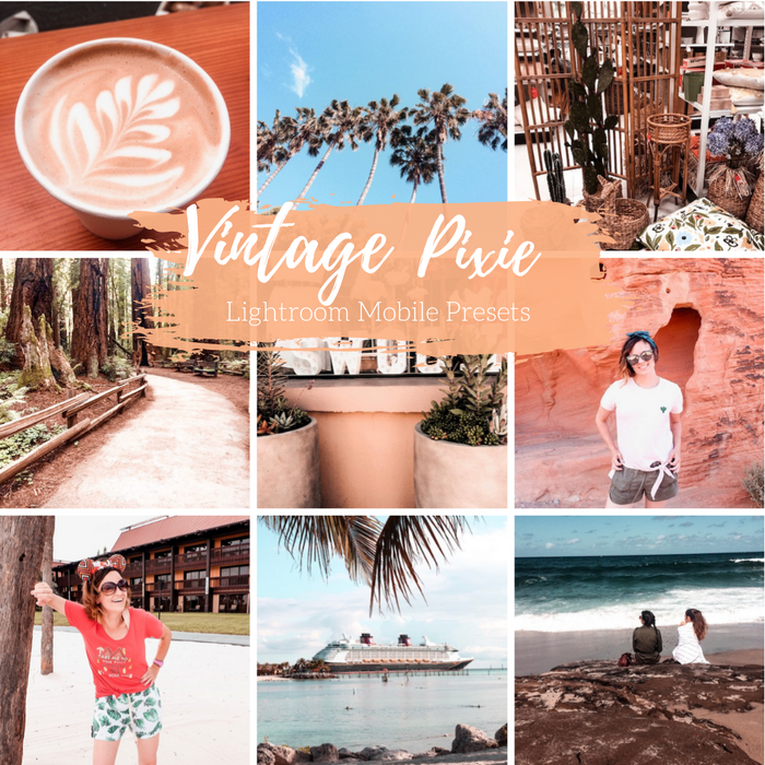 Vintage Pixie Warm Mobile Lightroom Preset