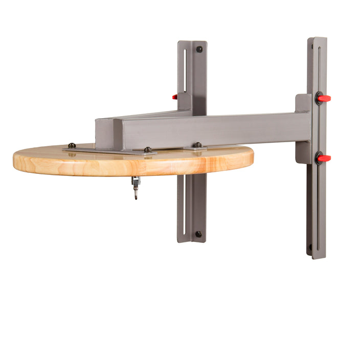 Wall Mounted Speed Bag Platform with Shackle Swivel for MMA and Boxing