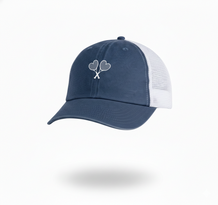 White Washed Trucker Cap