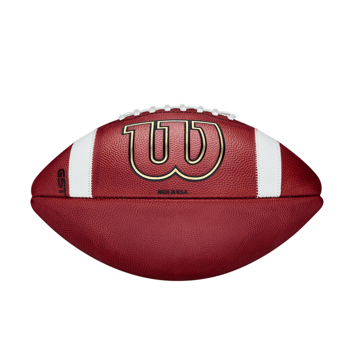 Wilson 1002 GST Leather Game Football - Official Size