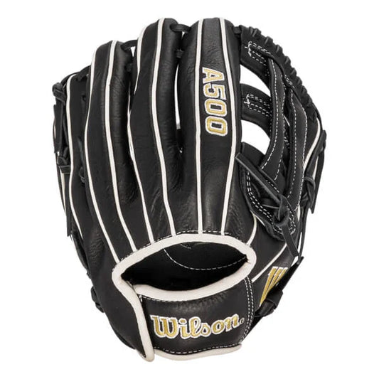 Wilson A500 10.5" Youth Baseball Glove Black