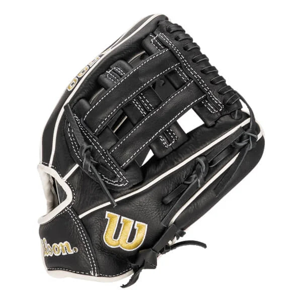 Wilson A500 10.5" Youth Baseball Glove Black