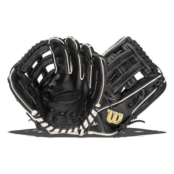 Wilson A500 10.5" Youth Baseball Glove Black