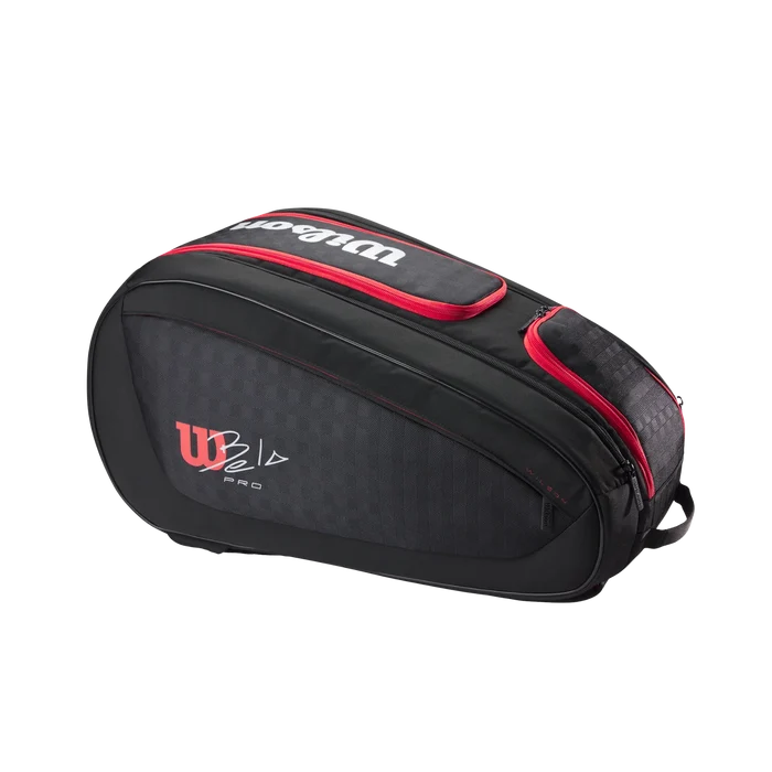 Wilson Bela V3 Padel Racket Bag Black/Red