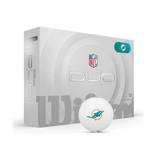 Wilson Duo Soft NFL White Mi 12-ball White color