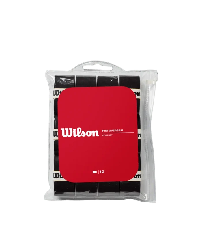 Wilson Pro Overgrip 12 Pack Black