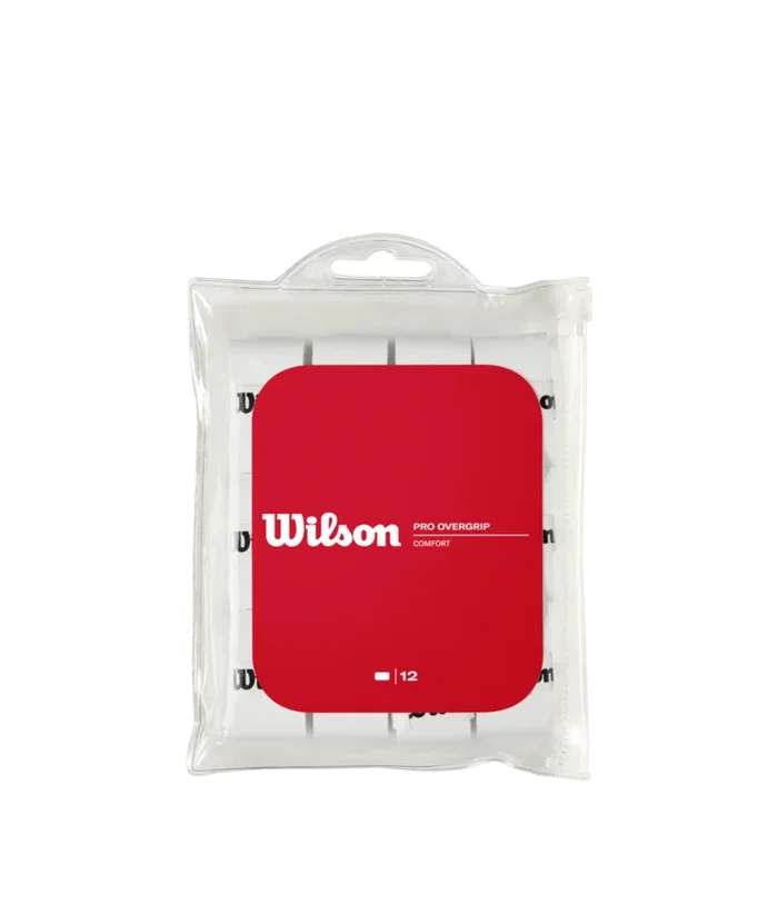 Wilson Pro Overgrip 12 Pack White