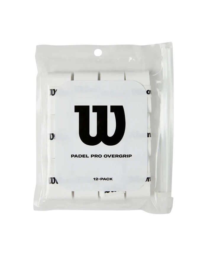 Wilson Pro Padel Overgrip White - 12 pack