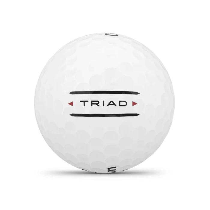 Wilson Triad Golf Ball White 12-Ball White color