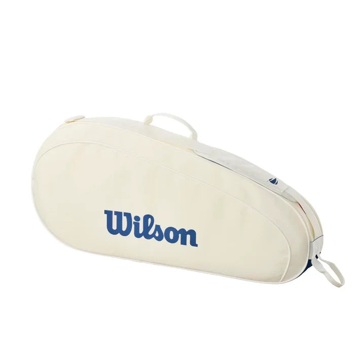 Wilson US Open 2026 Team 3 Pack Racket Bag White Color