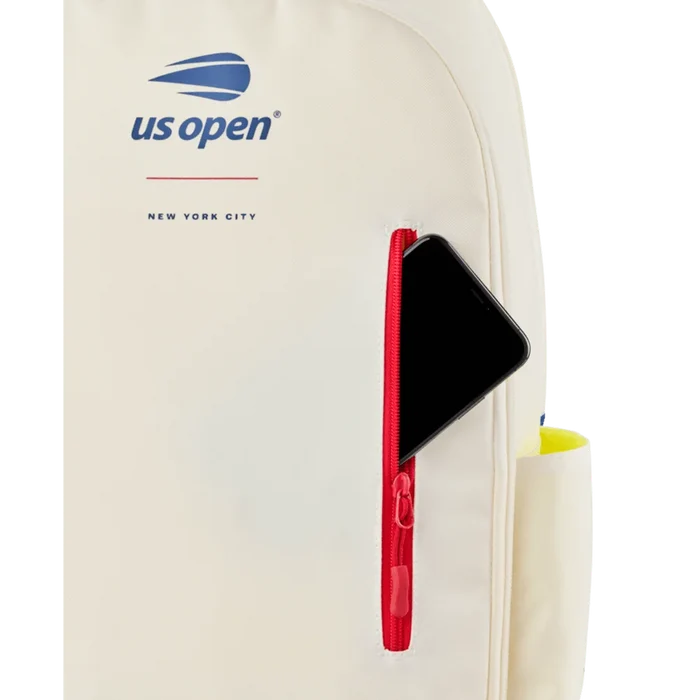 Wilson US Open 2026 Team Backpack White Color