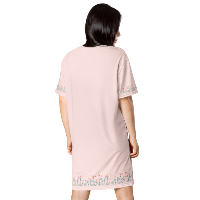Winnie the Pooh Bees Dress Flower and Garden T-shirt dress