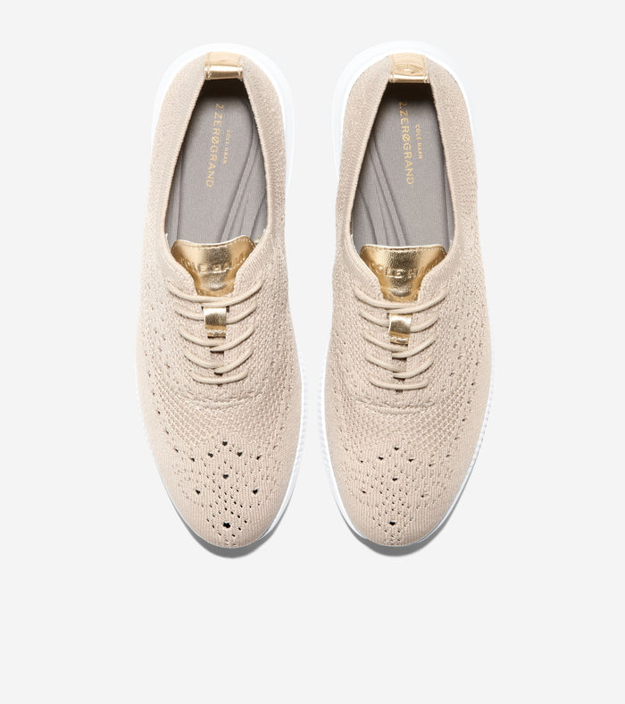 Women's 2.ZERØGRAND Stitchlite™ Wingtip Oxfords-Rye Stitchlite™-Optic White