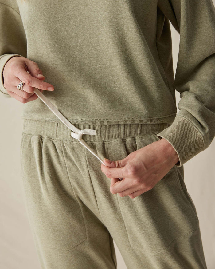 Women's April Lightweight Jogger Sweatpant in Black (Black) | Richer Poorer