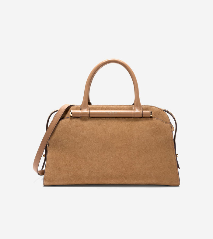Women's Catherine Medium Satchel-Golden Honey