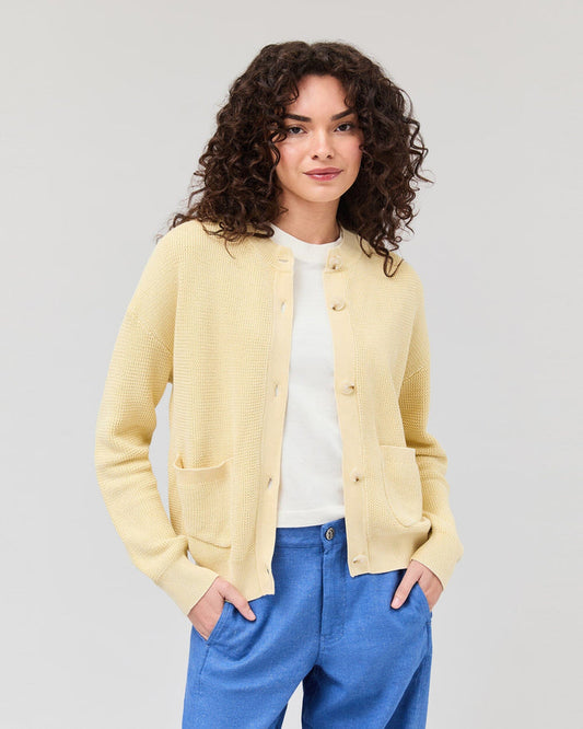 Dune Cardigan | Golden Wheat