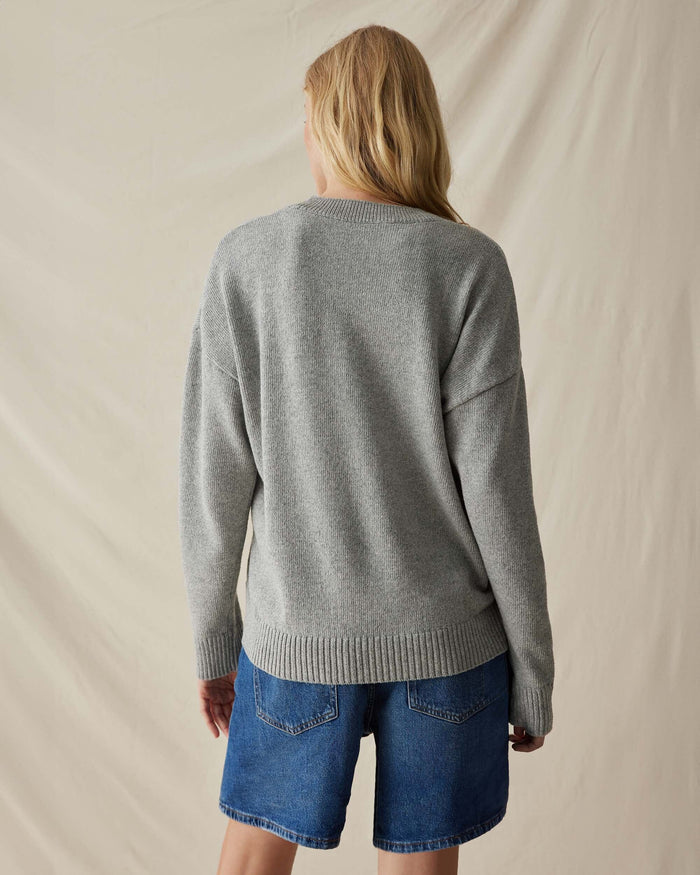 Women's Felicity Sweater in Purple Pop (Purple) | Richer Poorer