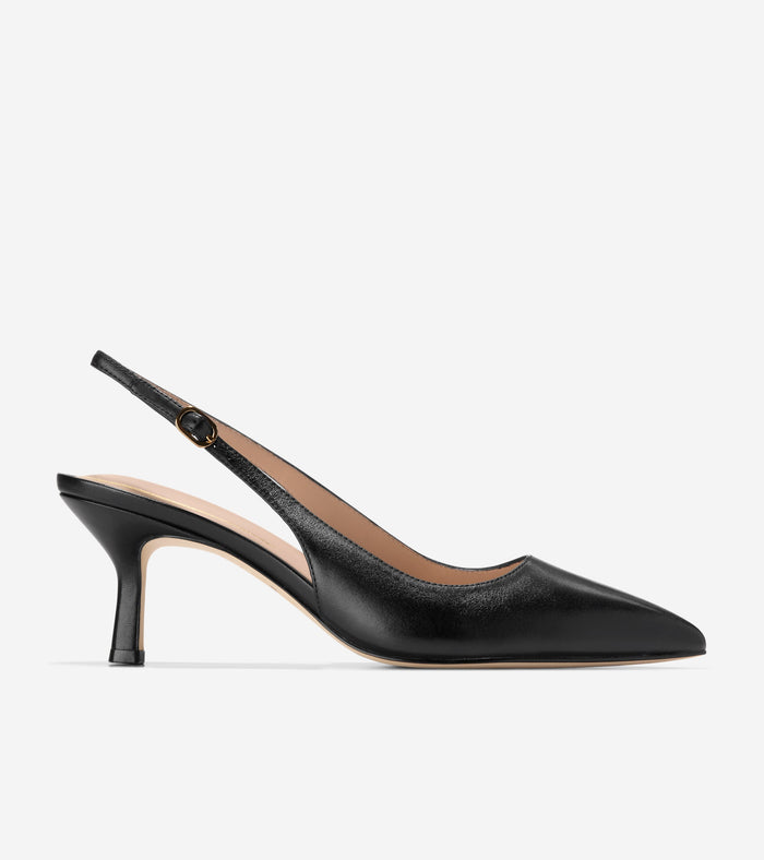 Women's Hansell Sling Back Pumps-Black