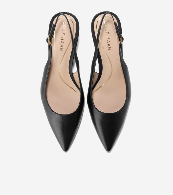 Women's Hansell Sling Back Pumps-Black