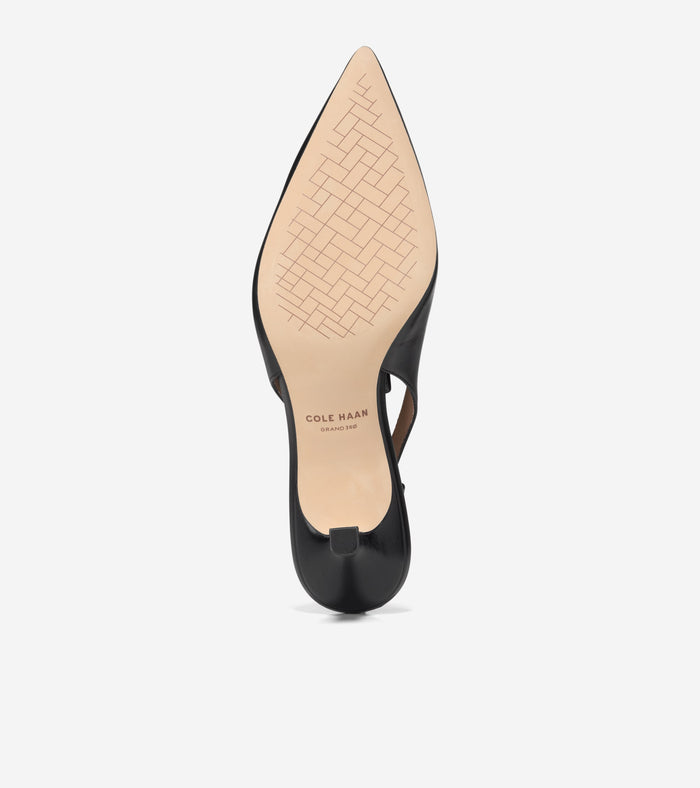Women's Hansell Sling Back Pumps-Black
