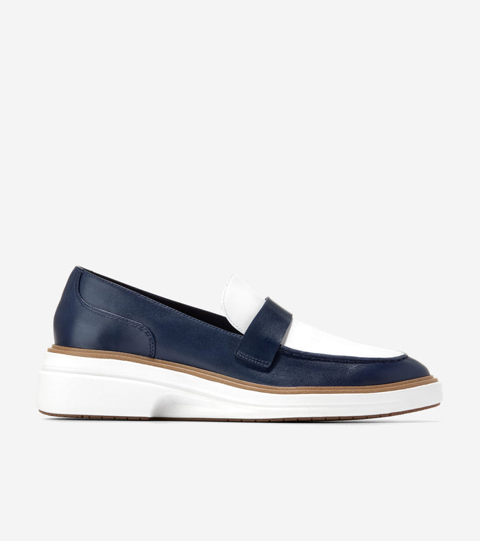 Women's ØriginalGrand CitySpectre Loafers-Midnight Moon-White