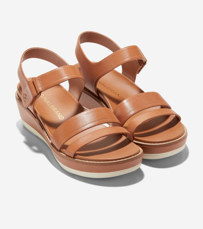Women's ØriginalGrand Peyton Flatform Sandals-Pecan Brown