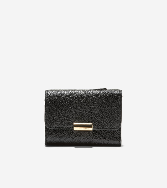 Women's Rachel Compact Wallet-Black
