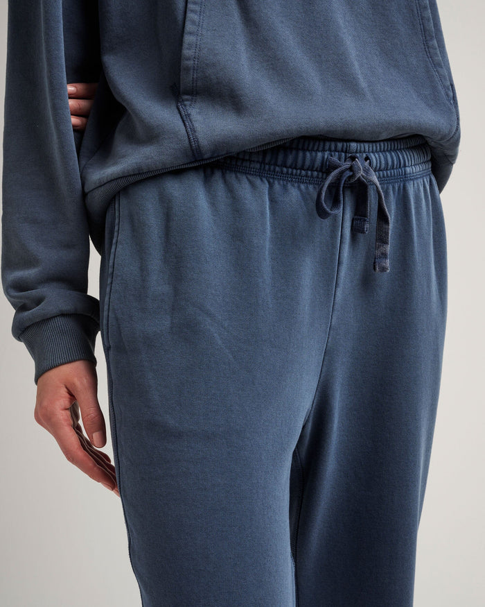 Women's Recycled Fleece Classic Sweatpant in Cornbread (Yellow) | Richer Poorer