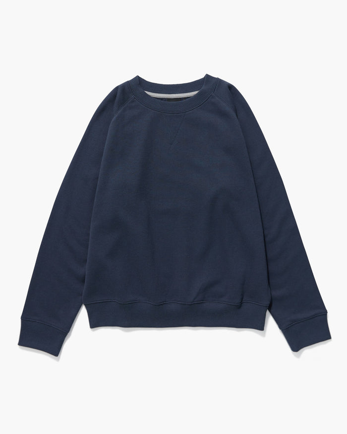 Women's Recycled Fleece Sweatshirt in Plum Smoke (Purple) | Richer Poorer