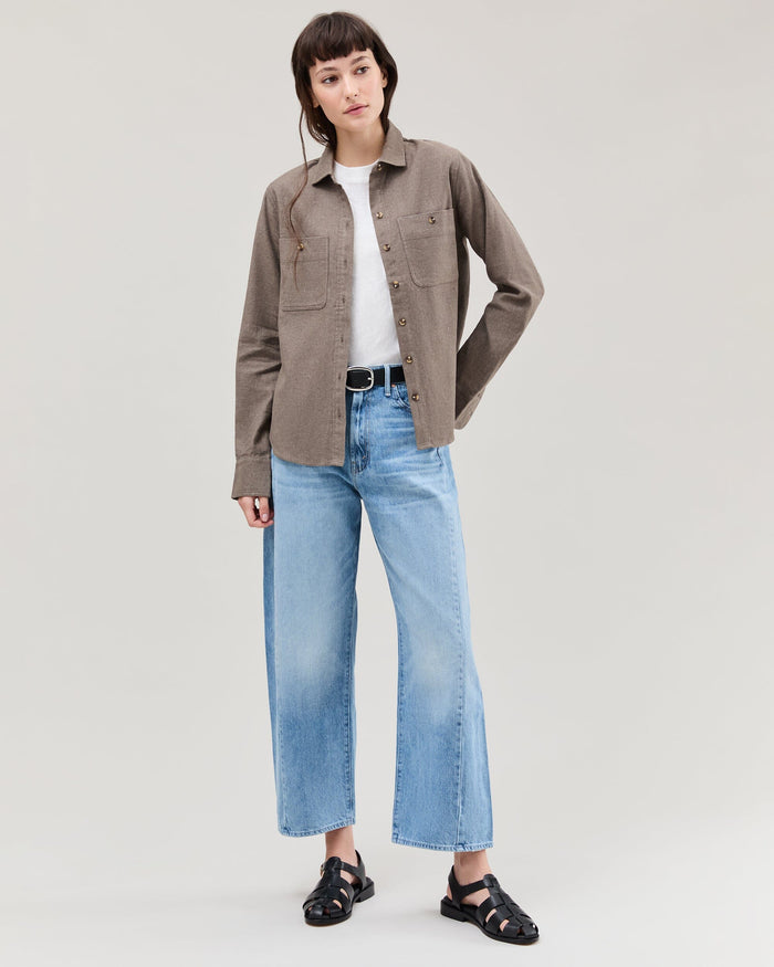 Roma Work Shirt - Porcini