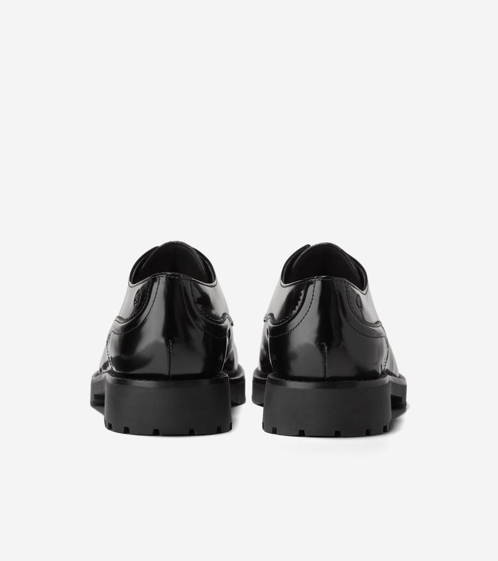 Women's Treena Lug Oxfords-Black