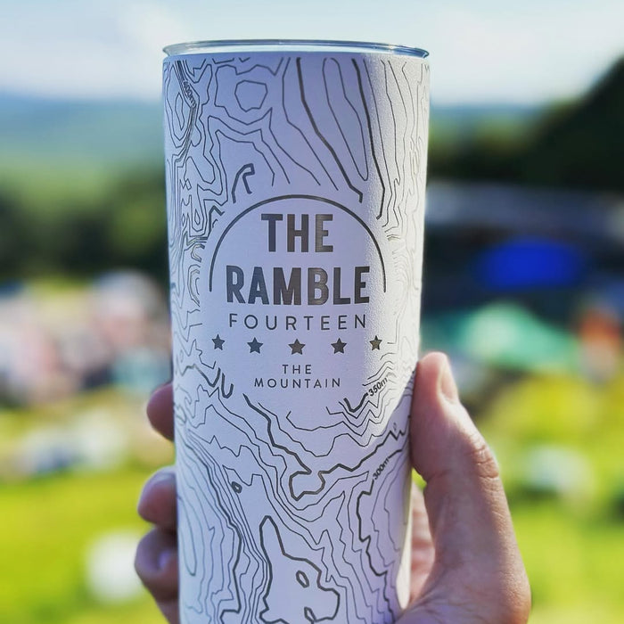 World Map 16 oz Insulated Coffee Tumbler