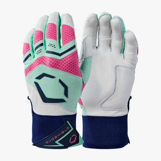 Youth EvoShield Carbyne Batting Gloves with Strap